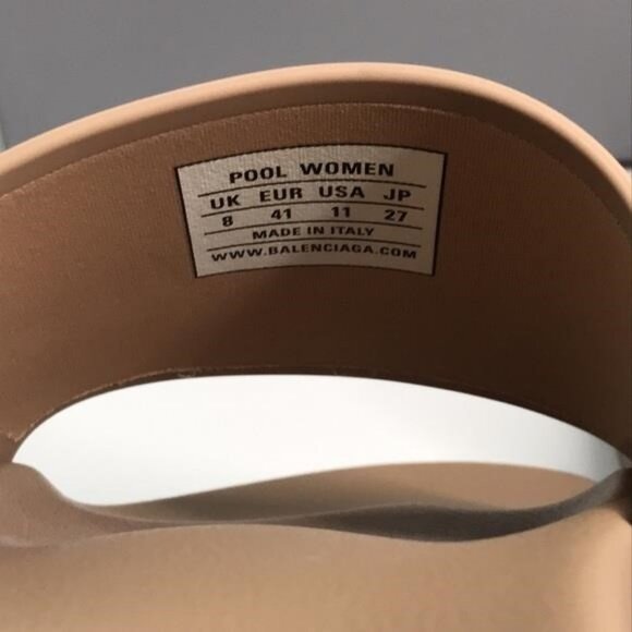 New Authentic Balenciaga Pool Slides | Effortless Style, Iconic Comfort - Picture 6 of 9